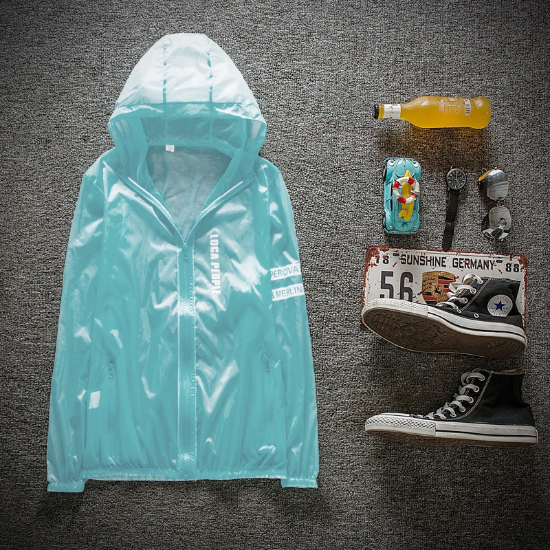 Áo Khoác Kanye Màu Trong Suốt Chống Nắng Tiện Lợi Cho Nam Và Nữ