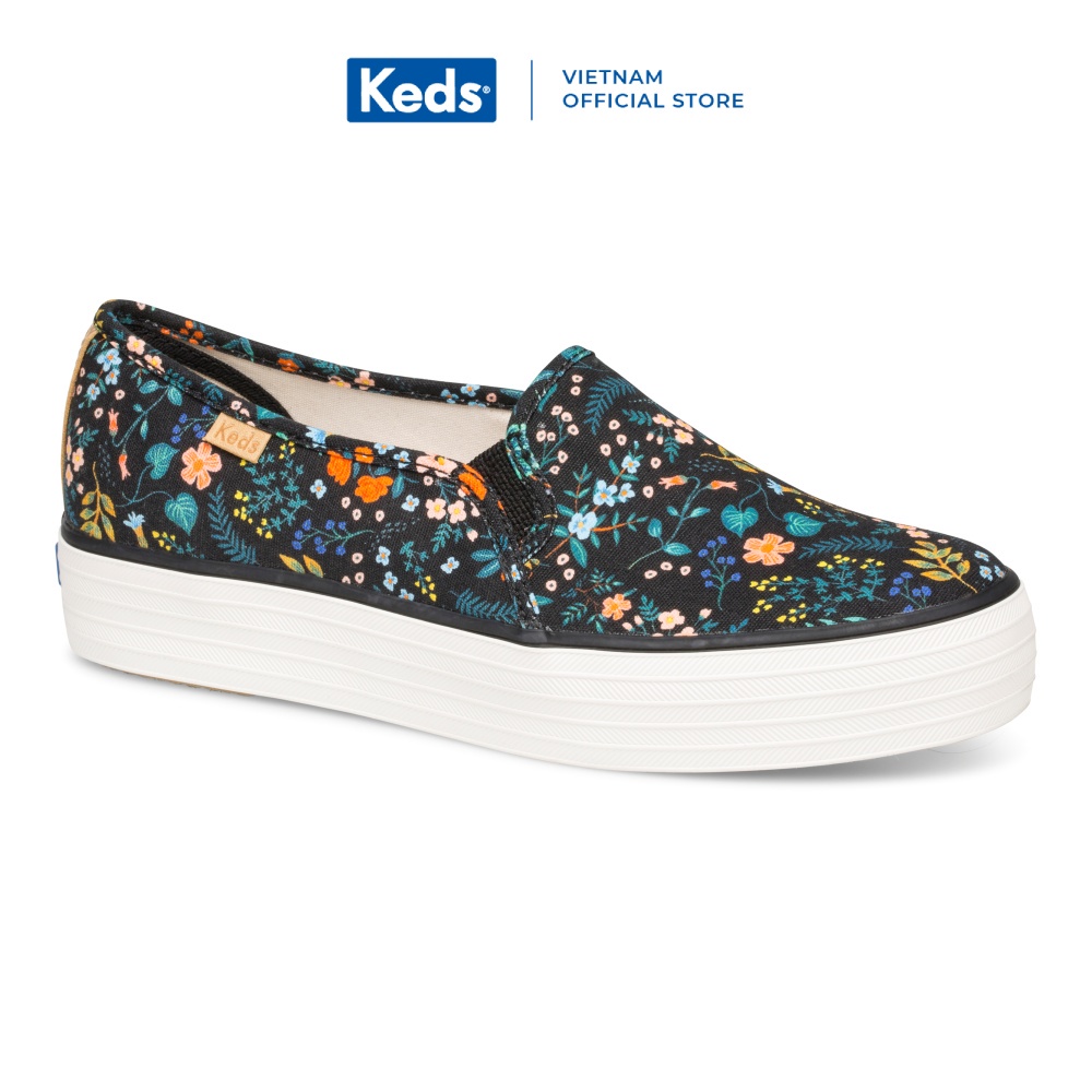 Giày Keds Nữ- Triple Decker Rpc Wild Blk Black- KD060998