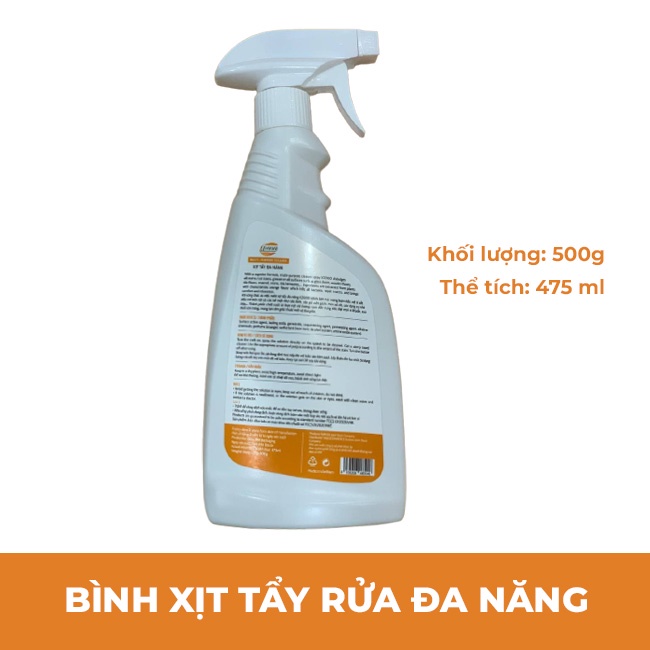 [Dung dịch tẩy rửa đa năng X2000] Bình xịt tẩy rửa đa năng số 1 Nhật Bản tẩy sạch mọi vết bẩn nhà bếp vết rỉ sét