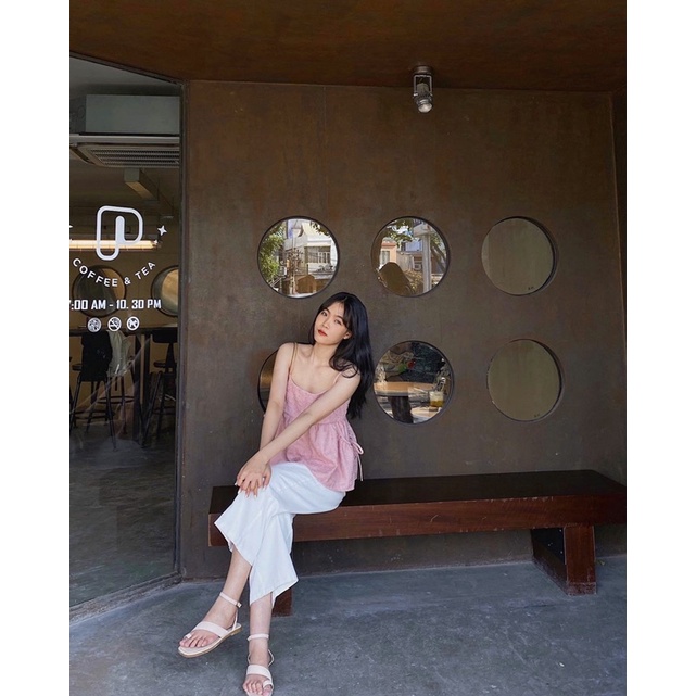 CASON - Áo Cami Louisa Twin Pocket