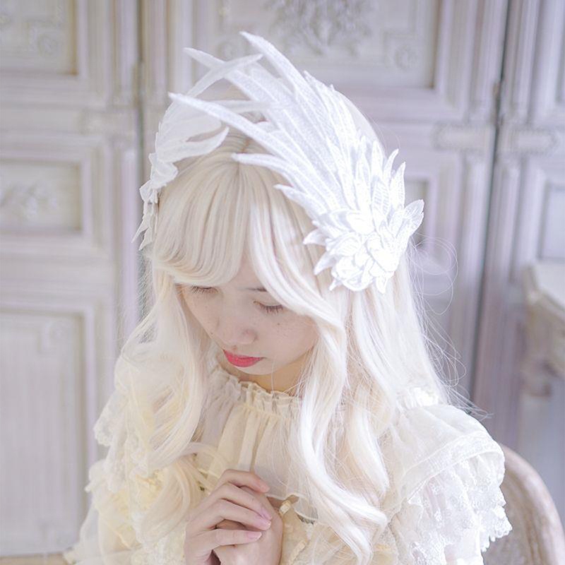 Kẹp Tóc Hình Đôi Cánh Thiên Thần Phong Cách Lolita