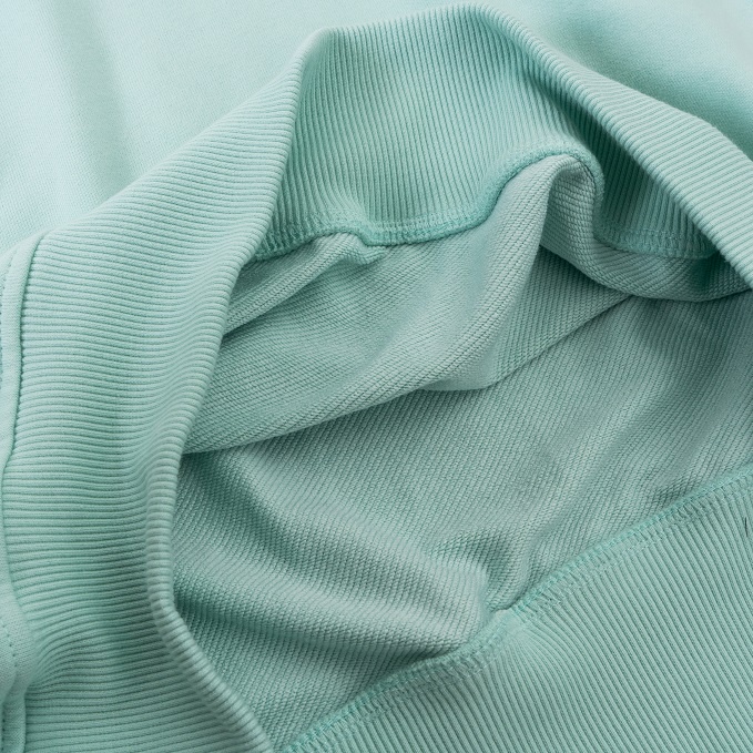 Áo Nỉ Dài Tay Nerdy Logo In Dọc Cánh Tay Màu Mint