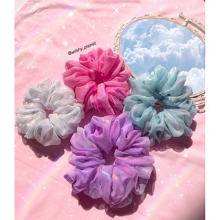Cột tóc vải Scrunchies 1 lớp