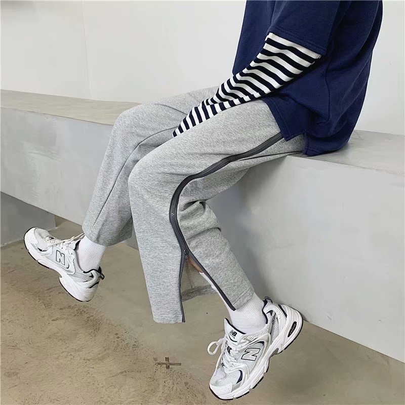 Korean Fashion Sports Long Pants For Men Size M-2Xl