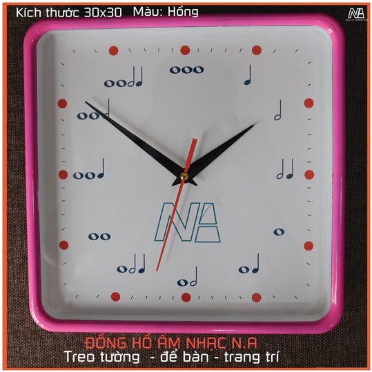 Đồng hồ nốt nhạc, decor, trang trí nhà cửa - mẫu mã độc quyền