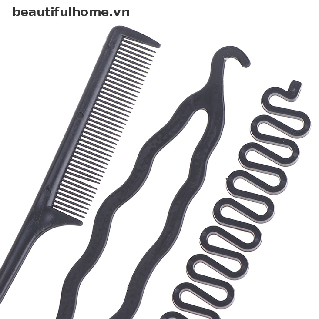 Bộ 6 Dụng Cụ Hỗ Trợ Tạo Kiểu Tóc Tiện Lợi