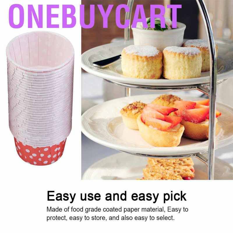 Set 100 Cốc Giấy Làm Bánh Cupcake