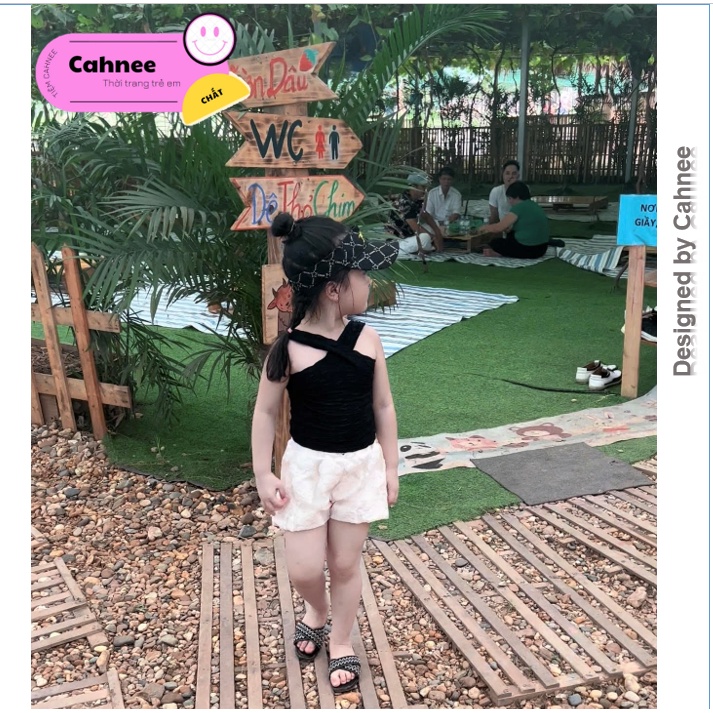 Áo Bé Gái - Áo 2 Dây Crotop - Áo Đan Chéo Cho Bé Gái màu sắc xinh xắn - Size từ 10 - 35kg