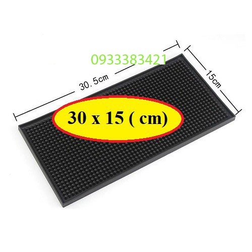 Thảm Lót Cao Su Quầy Bar, Thảm bar pha chế, Thảm bar cao su chống trượt cao cấp (Rubber Bar Mat)