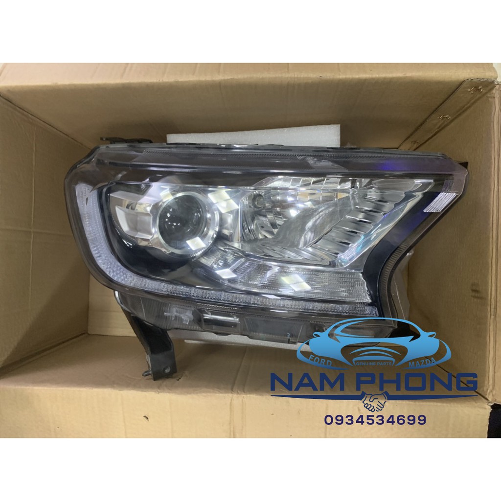 Đèn pha Ranger Biturbo 18 RH Tháo xe - JB3B13D154BD / JB3Z13008Q / JB3B13D154HA