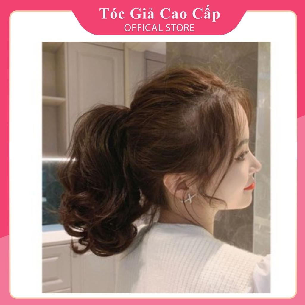 Tóc giả ngoặm xoăn dợn ngắn, mã m036