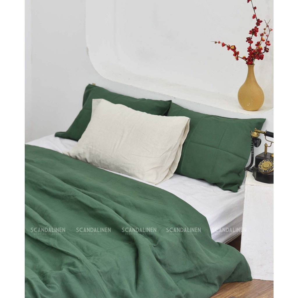 Vỏ gối mát thoáng Linen Bamboo 50x70 hoặc 45x65