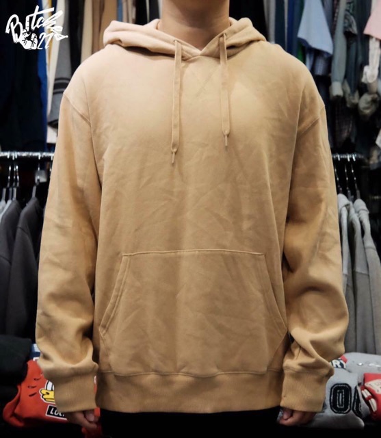 Hoodie màu tan trơn (MS 42) | BigBuy360 - bigbuy360.vn