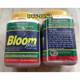 Phân bón lá growmore Bloom Plus NPK 10-55-10 -/hủ - 100gram. Siêu Lân, Siêu vi lượng, ra hoa cực mạnh.