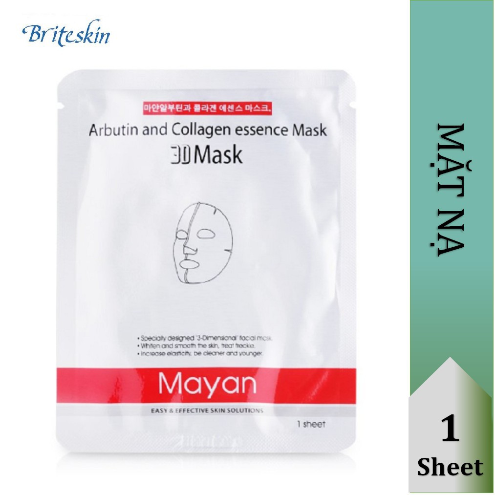 Dòng Mặt Nạ Hàn Quốc Mayan 3D (Miếng 25ml)