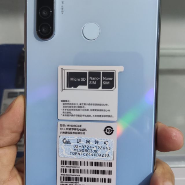 [HD Uprom] Điện Thoại Xiaomi Redmi Note 8 Bản 4G/64G Tiếng Việt