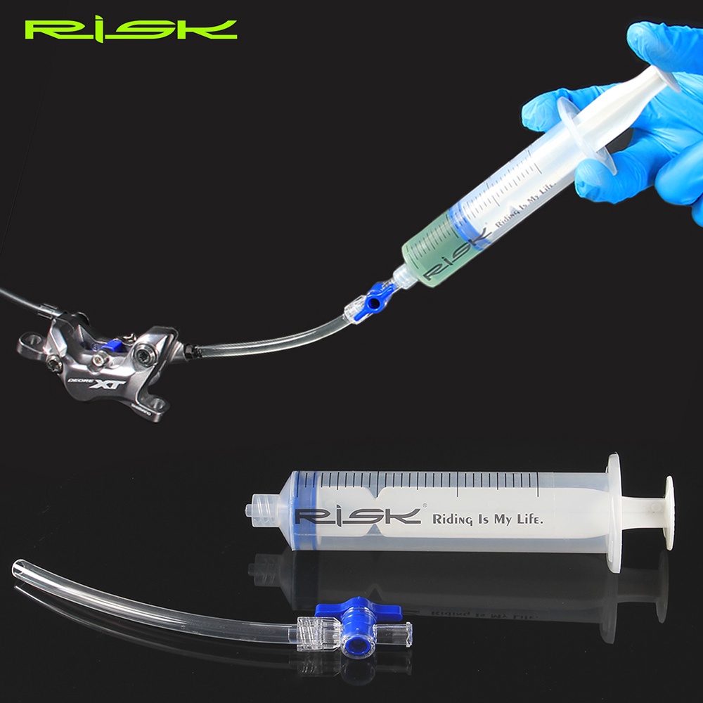 Dụng Cụ Bơm Dầu Phanh Đĩa Thủy Lực on / off Cho Hệ Thống Phanh Xe Đạp SHIMANO