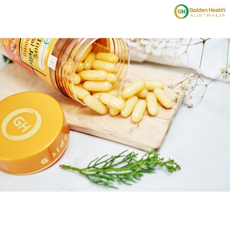 [GOLDEN HEALTH] Viên sữa ong chúa - Royal Jelly 1600mg hộp 100 Viên