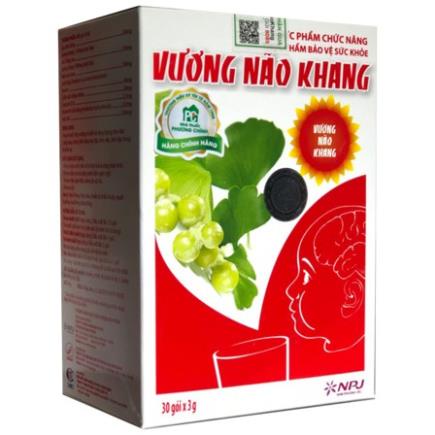 Cốm Vương Não Khang – Hỗ trợ phát triển trí não vượt trội cho trẻ (Hộp 30 gói)