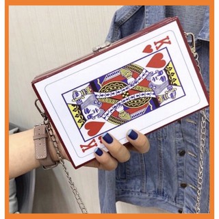 [Sẵn Hàng]♥️Túi Xách Hộp Quân Bài(ảnh thật)4 mẫu