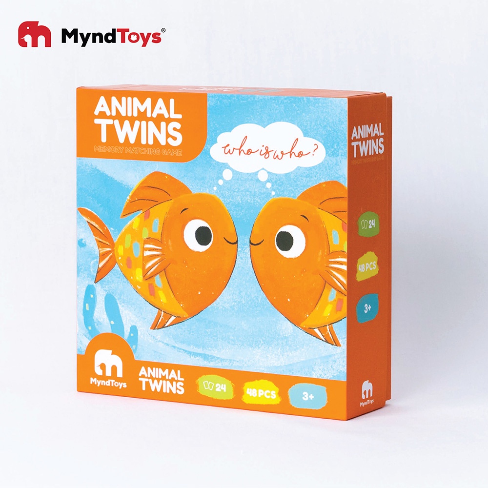 Đồ Chơi Xếp Hình Animal Twins Matching - MyndToys