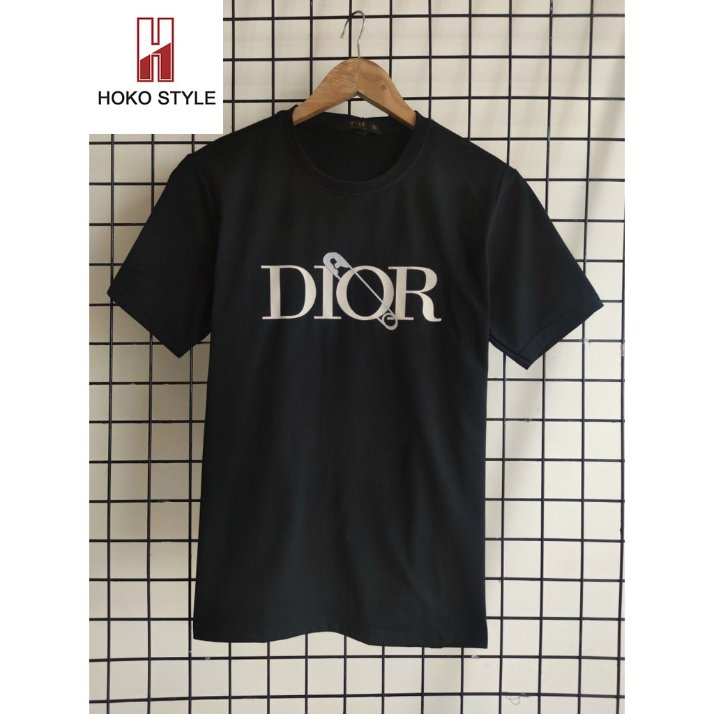 Áo thun nam ngắn tay cổ tròn DIOR