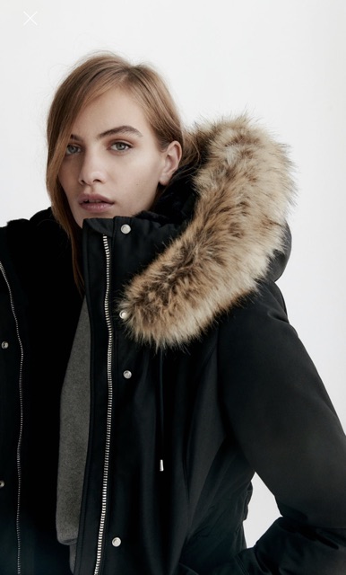 Áo khoác parka Zarrr dư sịn new