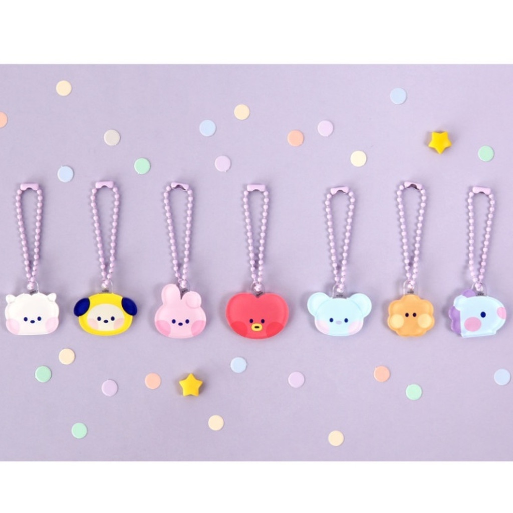 Móc khóa BT21 Minini Acrylic Simple Keyring Beens Company