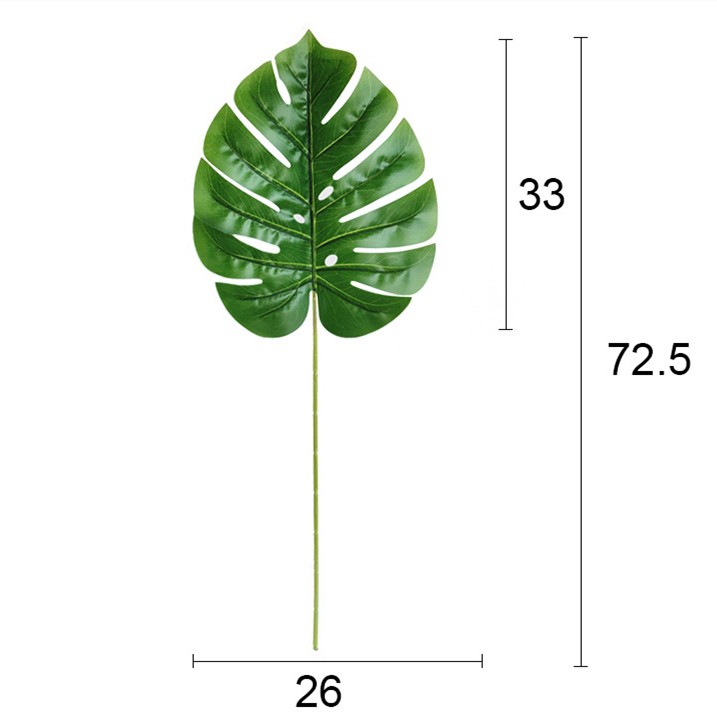 Lá cây trầu bà nhân tạo dùng cho trang trí nội thất tươi mát