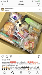 Box 35 Bánh Đài Loan Đủ Vị