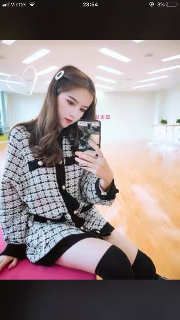 Áo khoác dạ cadigan( kèm ảnh feedback) | BigBuy360 - bigbuy360.vn