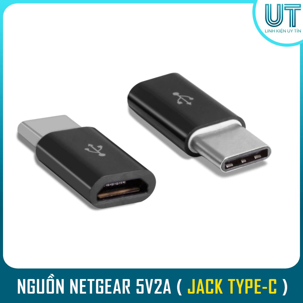 Nguồn Sạc Adapter 5V2A USB Type C  - Có sạc nhanh Quick Chager 3.0 ( Hãng Netgear )