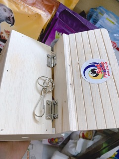 Nhà gỗ dành cho Chim,Vẹt size nhỏ