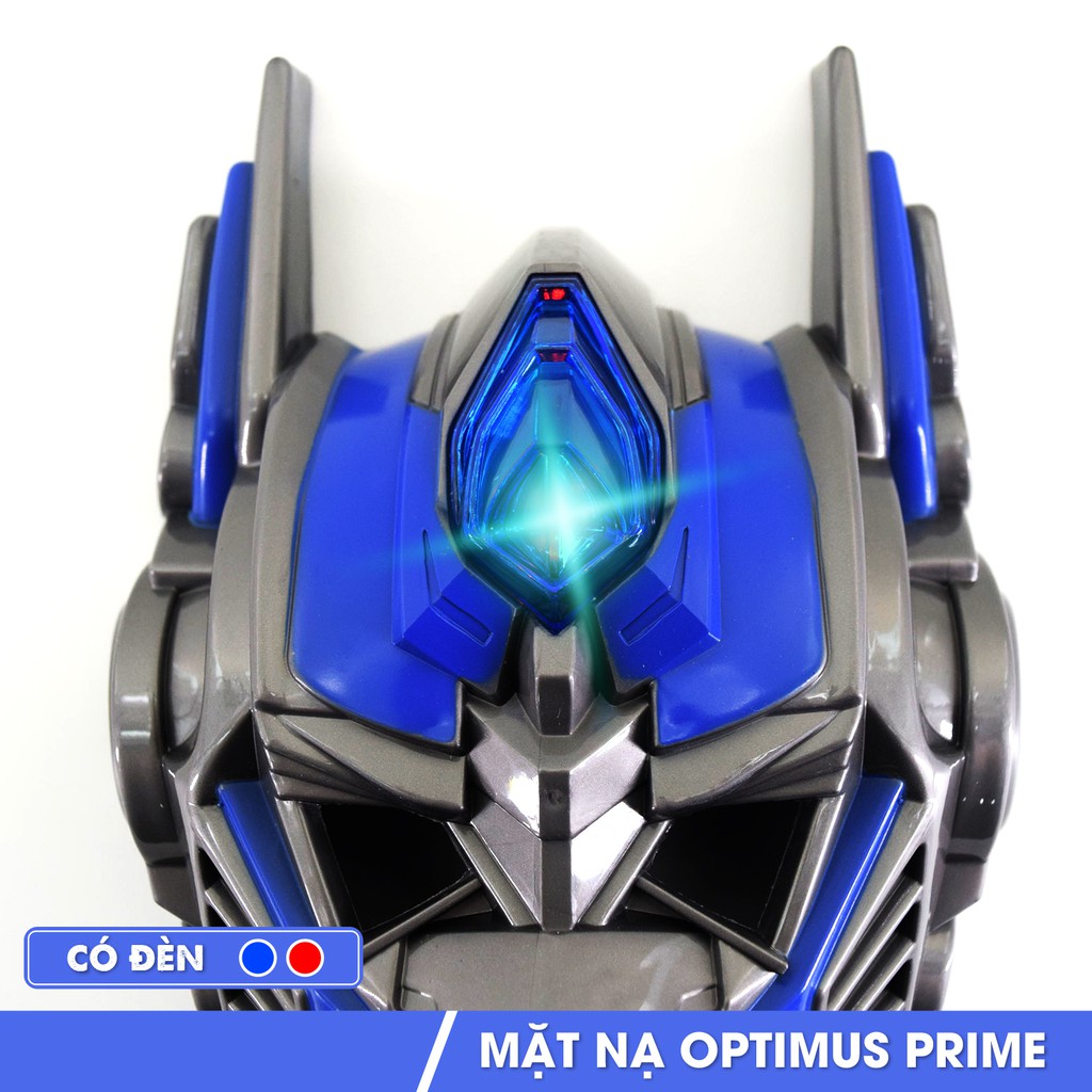 Mặt nạ hóa trang Optimus Prime đồ chơi hóa trang cosplay halloween chơi sinh nhật cho trẻ em lứa tuổi 3+ nhựa PP an toàn