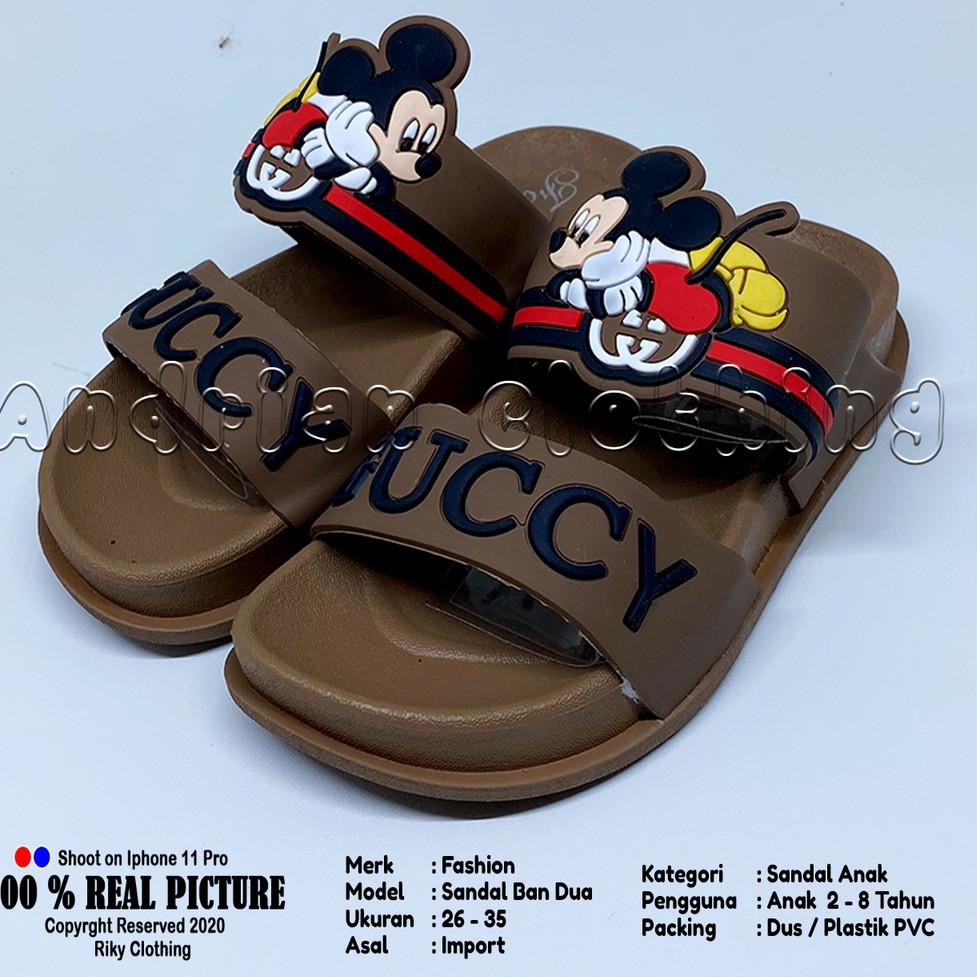 GUCCI Giày Sandal Thời Trang Cho Bé Gái Qr 27ma1bs 26-30