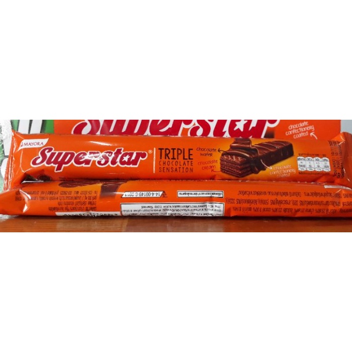 Bánh Xốp Phủ Sôcôla Superstar Triplet Chocolate