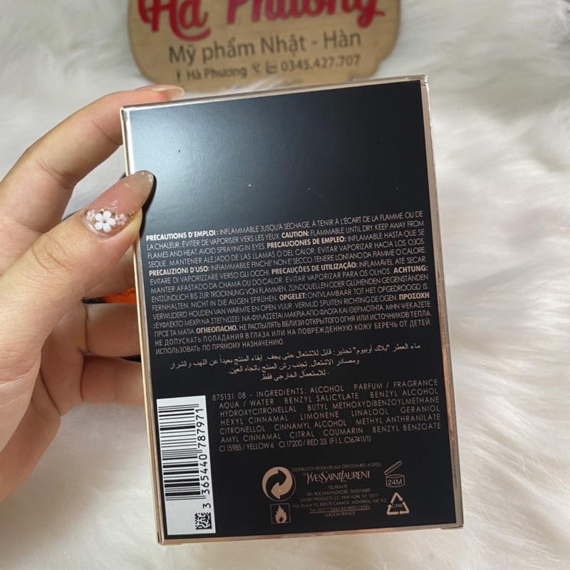 Nước Hoa YSL Black Opium