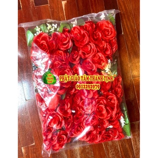 Bông hồng cài áo Vu Lan