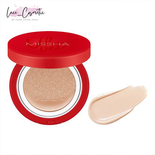 Phấn Nước Che Phủ Missha Velvet Finish Cushion ( Tone 21, Tone 23) - LACE COSMETIC