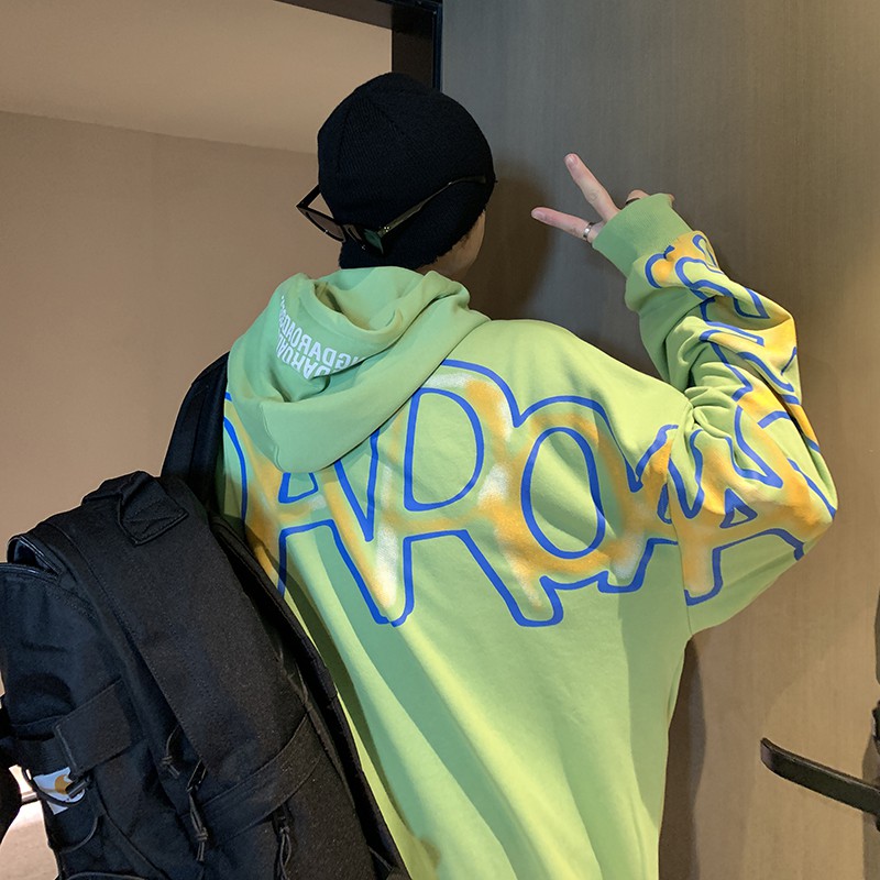 Áo hoodie unisex style HongKong 3 màu size M - 5XL