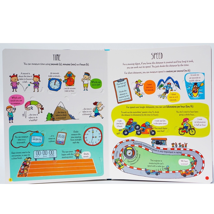 Sách Lift the Flap Measuring Things