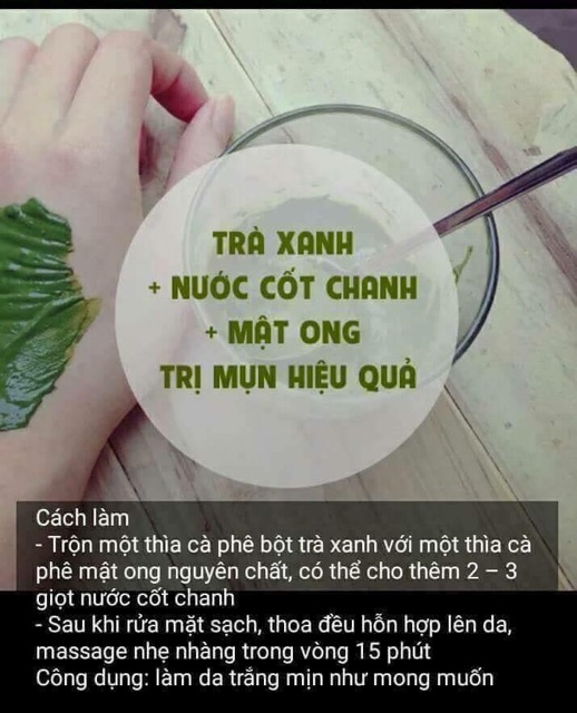 Bột trà xanh 100gr