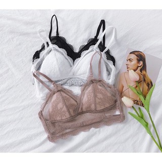 BRALETTE ren cao cấp mút liền mặc váy áo hở lưng