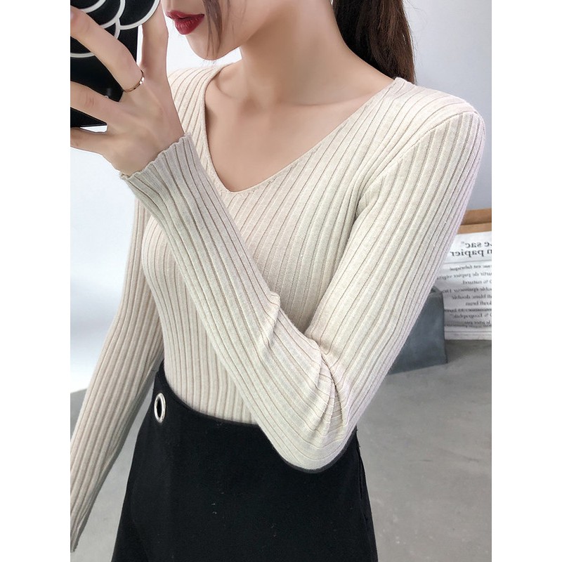 Áo len mỏng dài tay - thời trang thu đông 2020 | BigBuy360 - bigbuy360.vn