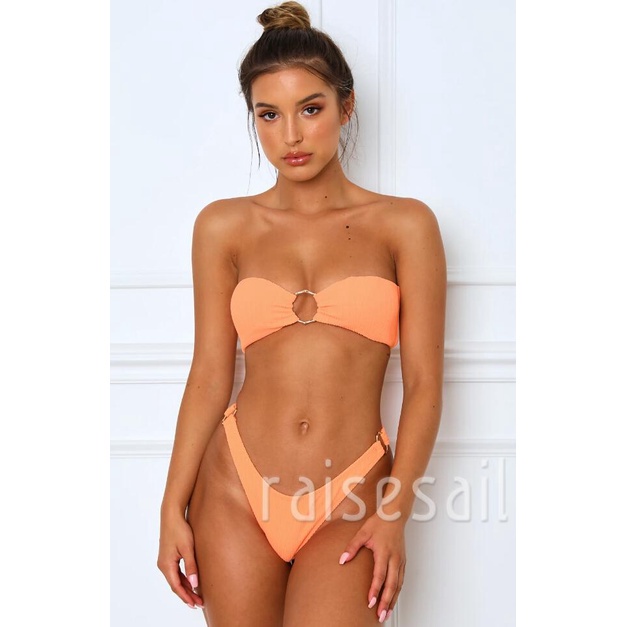 Set đồ tắm trơn màu quyến rũ dành cho nữ
 | BigBuy360 - bigbuy360.vn