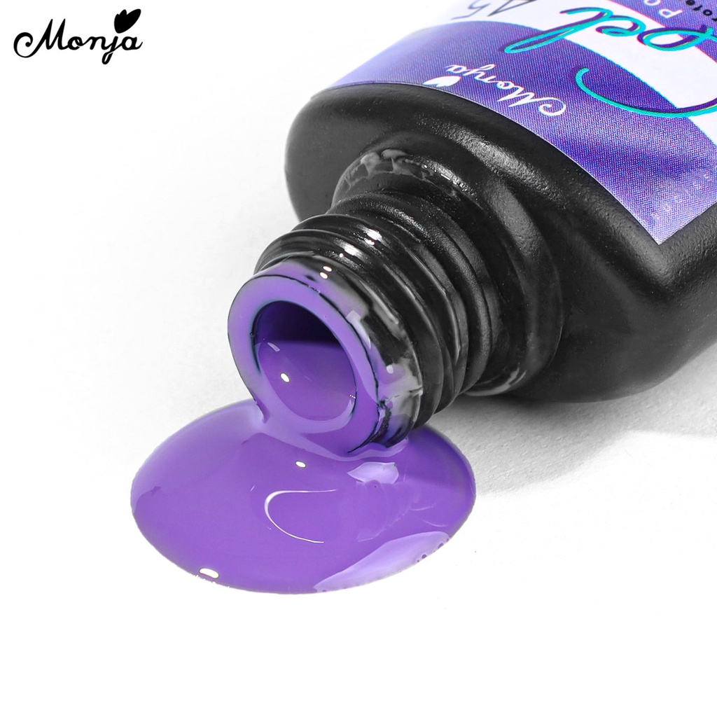 Gel sơn móng tay MONJA 15 màu sắc tùy chọn thời trang 8ml