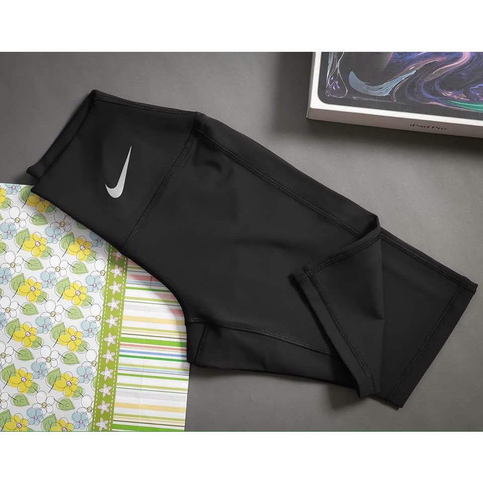 Quần tập gym yoga legging lửng nữ cạp cao nâng mông tôn dáng vải co dãn 4 chiều thoáng mát đủ size 45-75kg
