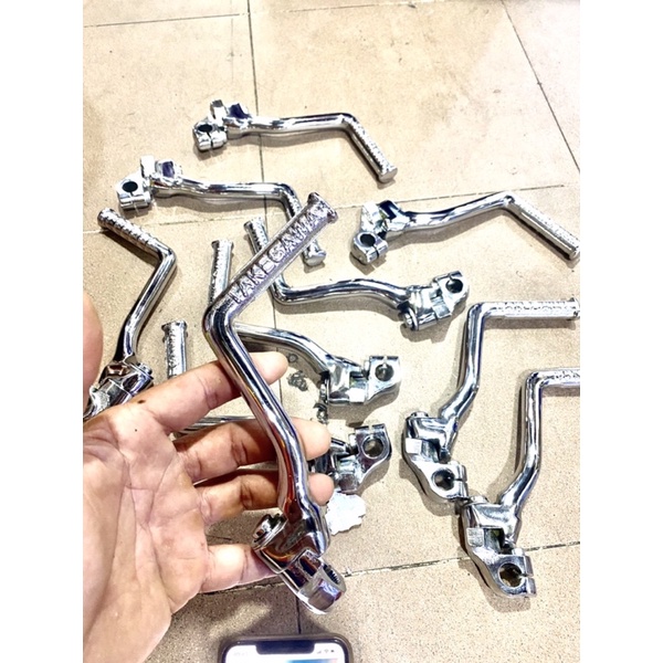 Giò đạp inox takegawa.