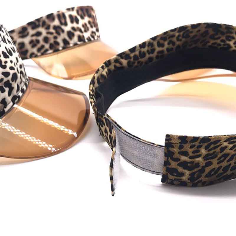 Wide-brimmed Leopard-patterned Top Hat for Women