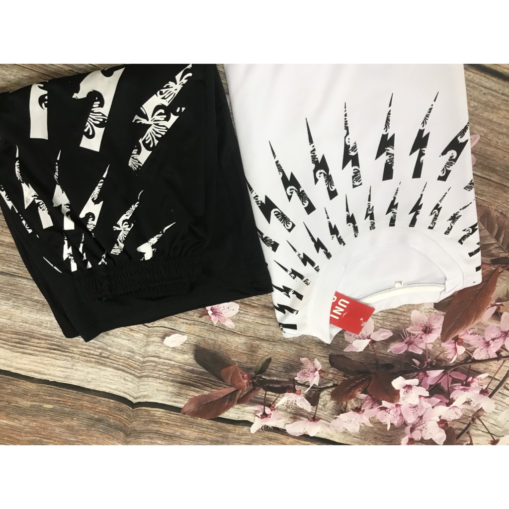 Sét Bộ Đồ Nam - Bộ Thun Nam Cộc Tay Chất Liệu Thun Lạnh In Logo Tia Sét Quanh Cổ - BN01 | BigBuy360 - bigbuy360.vn